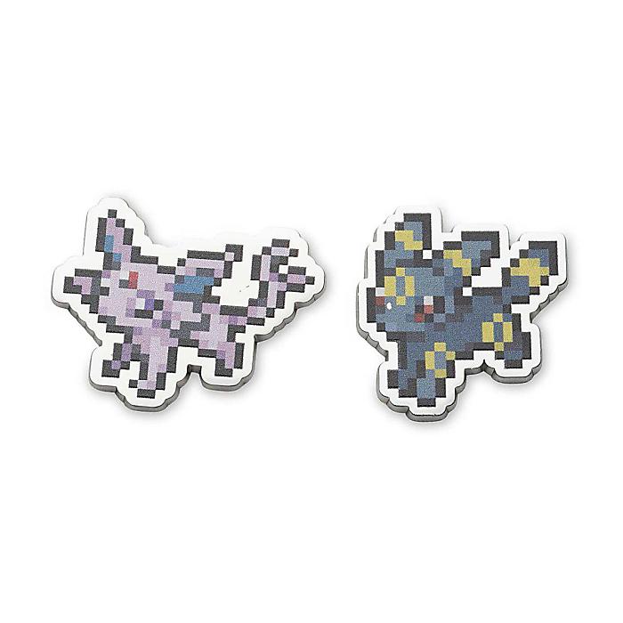 Pokemon Center(ポケモンセンター) / エーフィ&ブラッキー ポケモンピクセルピンバッジ (2個セット)