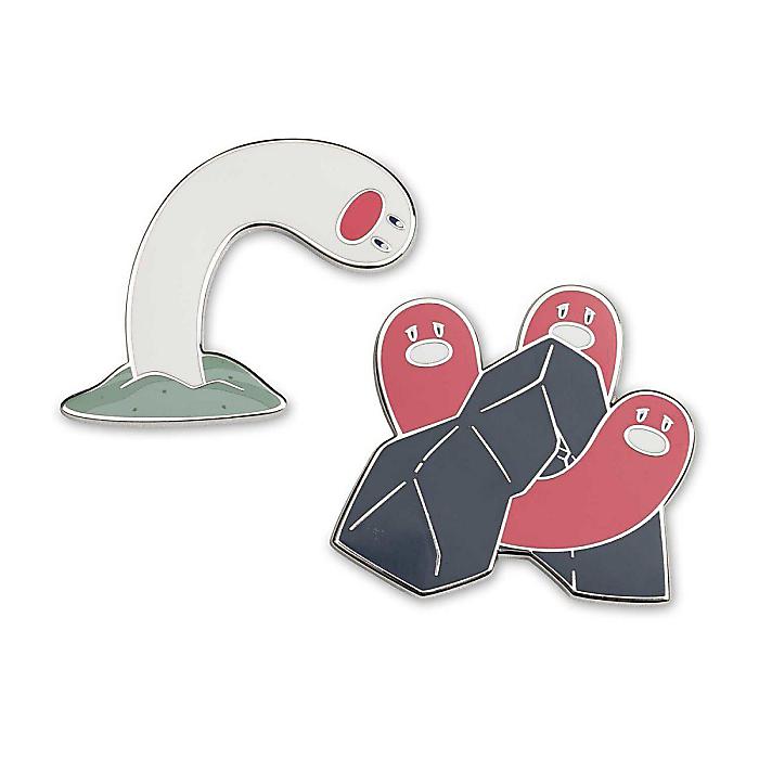Pokemon Center(ポケモンセンター) / ウミディグダ&ウミトリオ ポケモンピンバッジ (2個セット)
