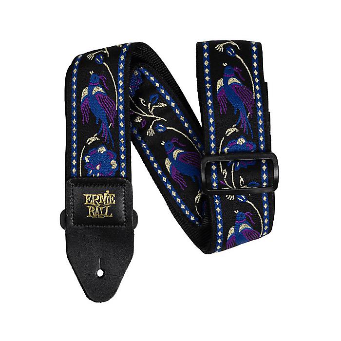 ErnieBall(アーニーボール) / P05371 Classic Jacquard Guitar/Bass Strap - Purple Pleasant Pheasant - ギターストラップ - 【2024年6月9日発売/7日18時より販売開始】