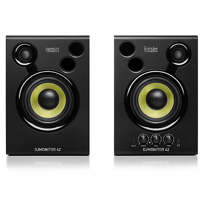 ■ご予約受付■ HERCULES(ハーキューリース) / DJMonitor 42 - DJ用4インチ・アクティブ・モニタースピーカー (左右1ペア) - 【2024年6月下旬発売】