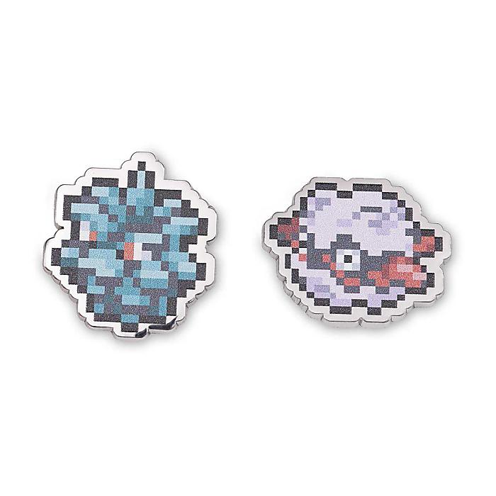Pokemon Center(ポケモンセンター) / クヌギダマ&フォレトス ポケモンピクセルピンバッジ 2個セット