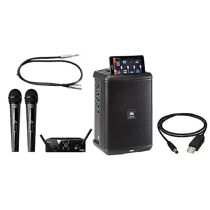 JBL ( ジェービーエル ) / JBL EON ONE Compact + AKG WMS40 PRO MINI2 VOCAL SET DUAL
