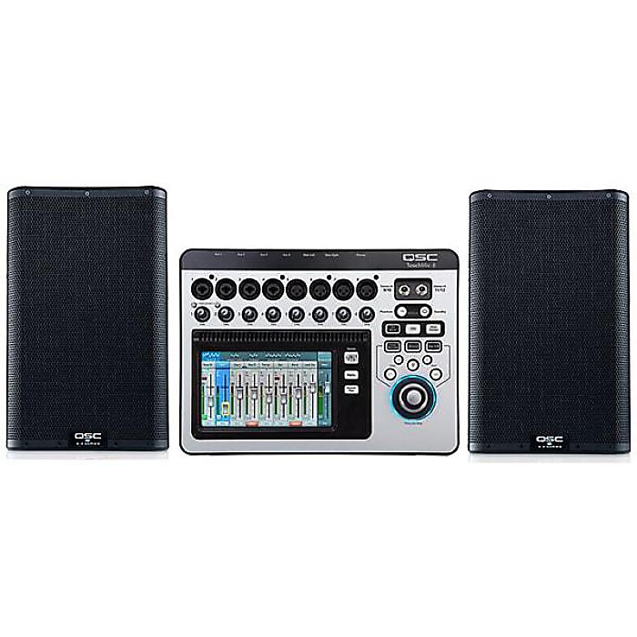QSC ( キューエスシー ) / K10.2ペア+TouchMix8 PAシステム
