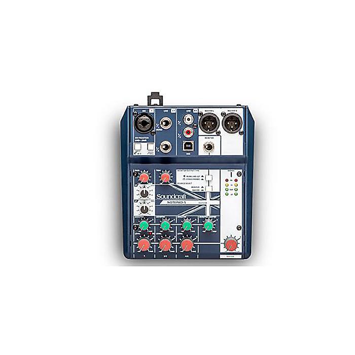 Soundcraft ( サウンドクラフト ) / Notepad-5 アナログミキサー 5ch