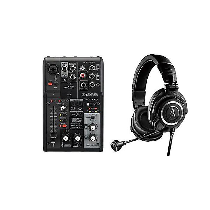 SH ( サウンドハウス ) / AG03 ATH-M50xSTS 配信/DTMセット