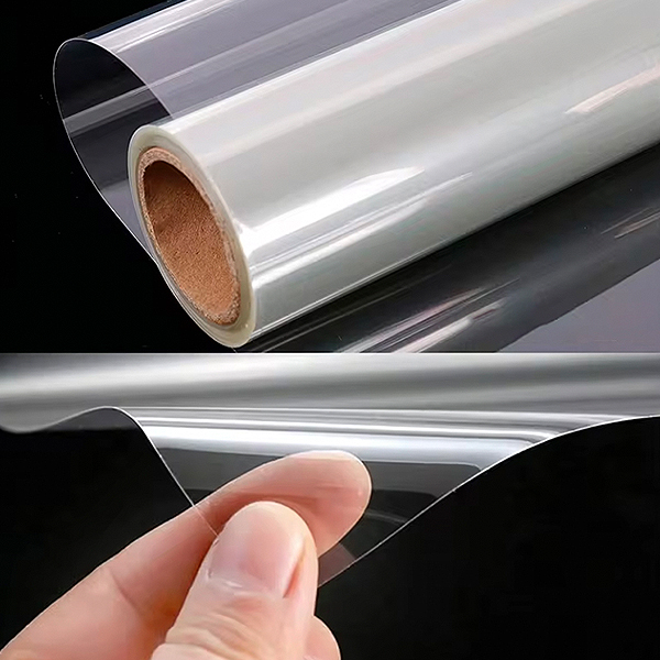 飛散防止ガラス用フィルム 98%UVカット機能付き 透明タイプ (サイズ:50x300cm) 地震/台風対策 防災グッズ 落書き防止