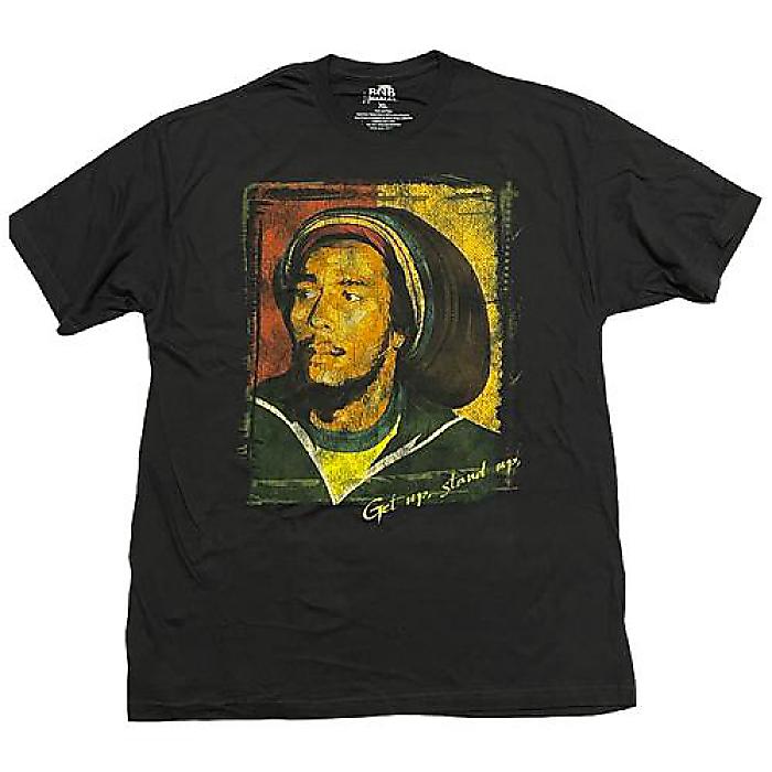 Get Up, Stand Up T- Shirt ブラック 2XLサイズ / BOB MARLEY (ボブ・マーリー)