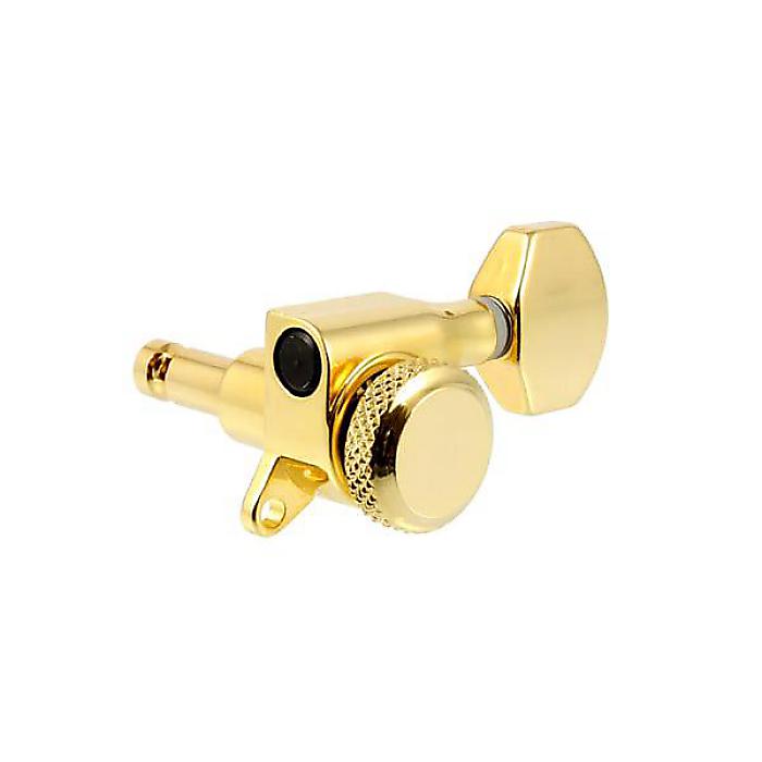 ALLPARTS ( オールパーツ ) / TK-7576-002 3x3 Gold Locking Tuners (Qty 6)