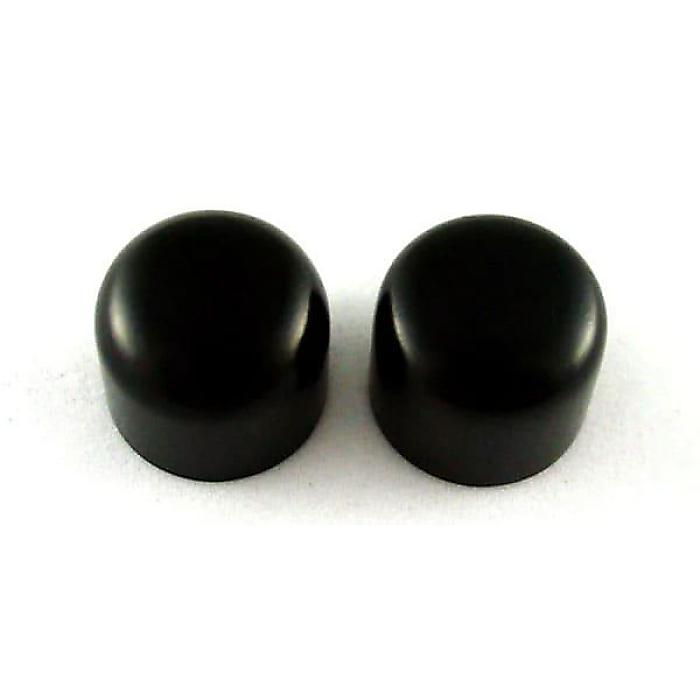 ALLPARTS ( オールパーツ ) / PK-0198-0E0 Ebony Dome Knobs, 2 pcs (Qty 2)
