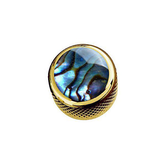 QPARTS ( キューパーツ ) / Natural Abalone on Dome Knob Gold