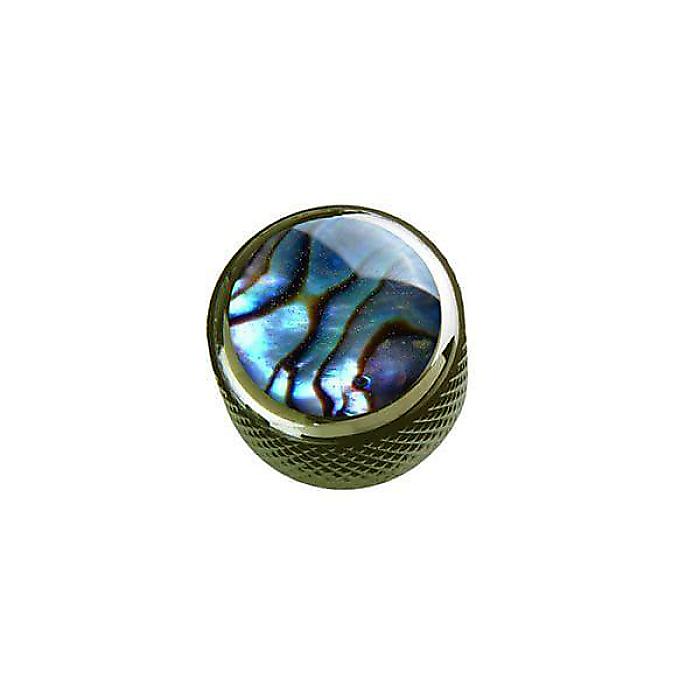 QPARTS ( キューパーツ ) / Natural Abalone on Dome Knob Pearl Black