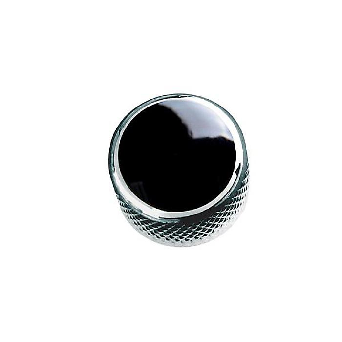 QPARTS ( キューパーツ ) / Acrylic Black on Dome Knob-Chrome