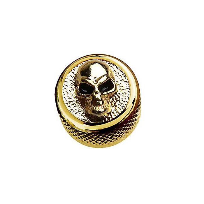 QPARTS ( キューパーツ ) / Angry Skull on Dome Knob Gold
