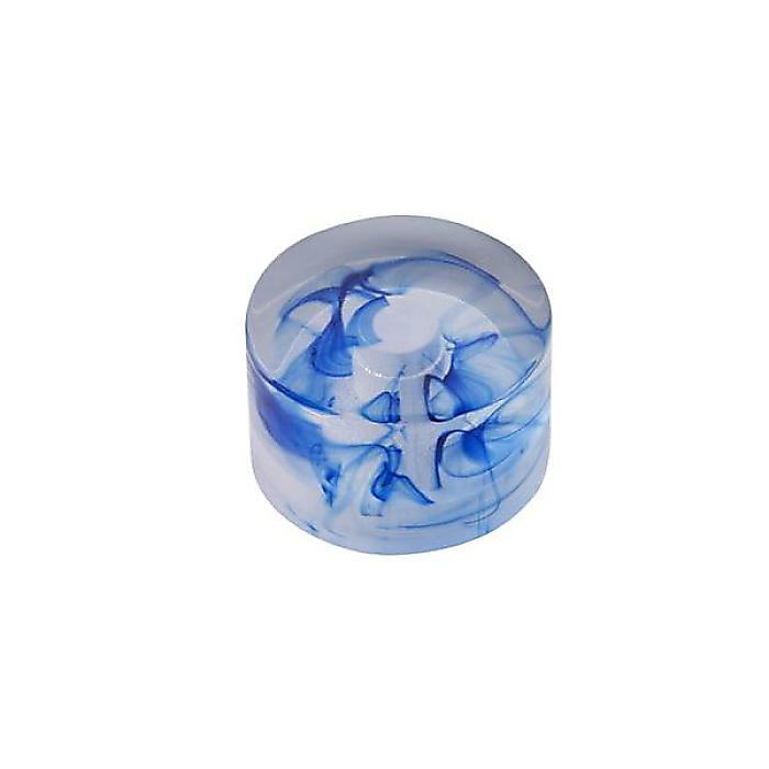 Haramis Musical Hardware ( ハラミスミュージカルハードウェア ) / Haramis Fat Knob, Clear Blue Swirl - Single
