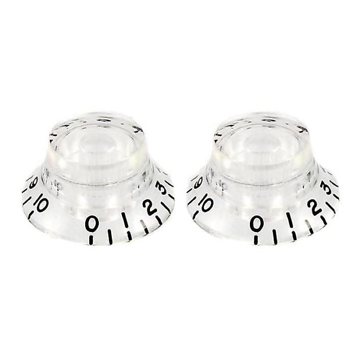 ALLPARTS ( オールパーツ ) / PK-0140-031 Set of 2 Vintage-style Bell Knobs Clear