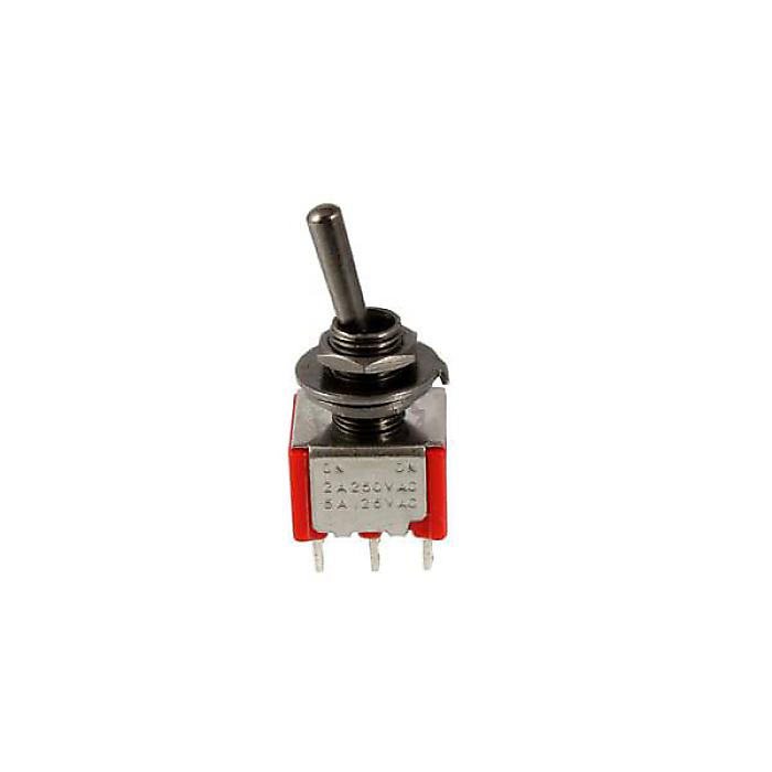 ALLPARTS ( オールパーツ ) / EP-4181-003 Black On On Round Bat Mini Switch