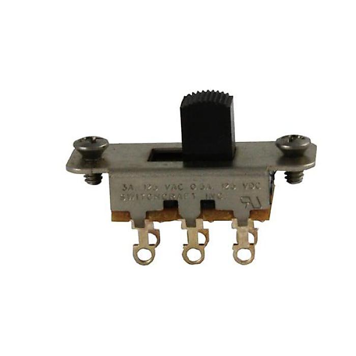 ALLPARTS ( オールパーツ ) / EP-0260-023 Switchcraft Black On-On Slide Switch