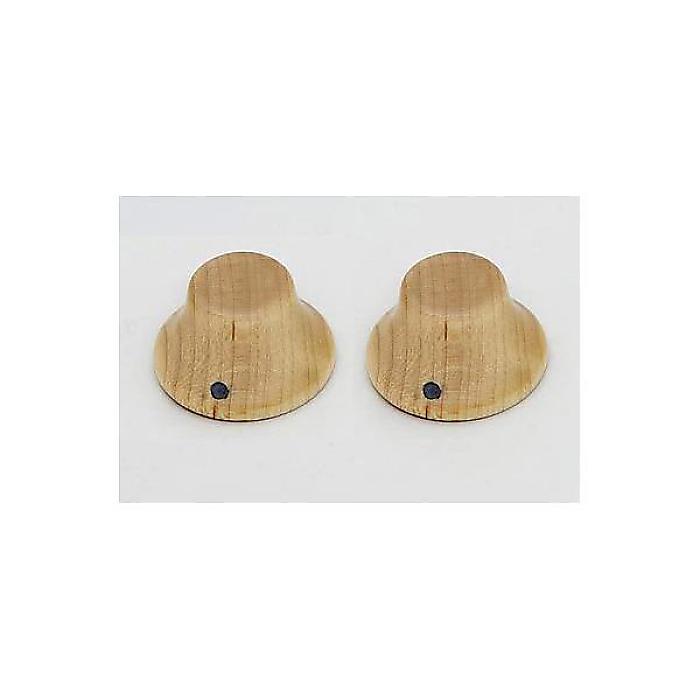 ALLPARTS ( オールパーツ ) / PK-3197-0M0 Maple Bell Knobs (Qty 2)