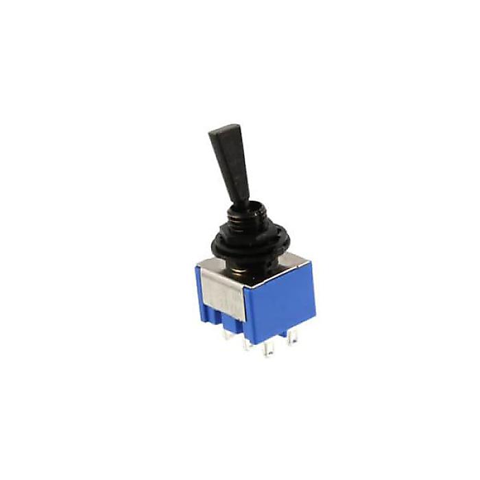 ALLPARTS ( オールパーツ ) / EP-0081-B03 Black On On Mini Switch - 15 Piece Bulk Pack