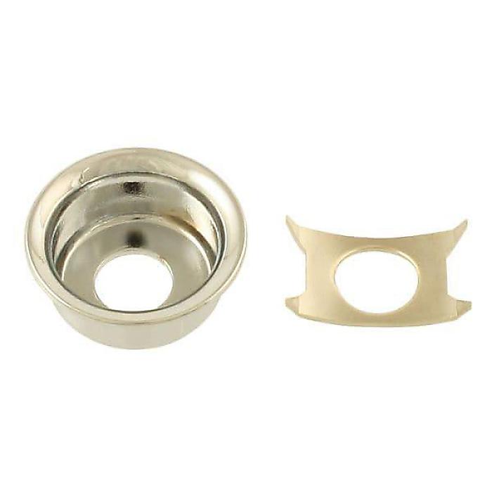 ALLPARTS ( オールパーツ ) / AP-0275-001 Nickel Input Cup Jackplate for Telecaster