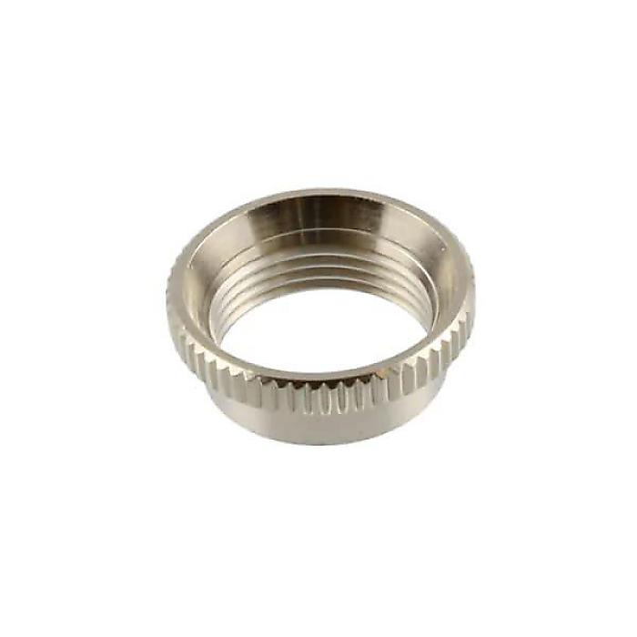 ALLPARTS ( オールパーツ ) / EP-4923-B01 Nickel Deep Round Nut - 25 Piece Bulk Pack