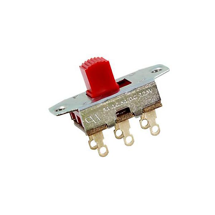 ALLPARTS ( オールパーツ ) / EP-0260-B26 Red On-On Slide Switch - 15 Piece Bulk Pack