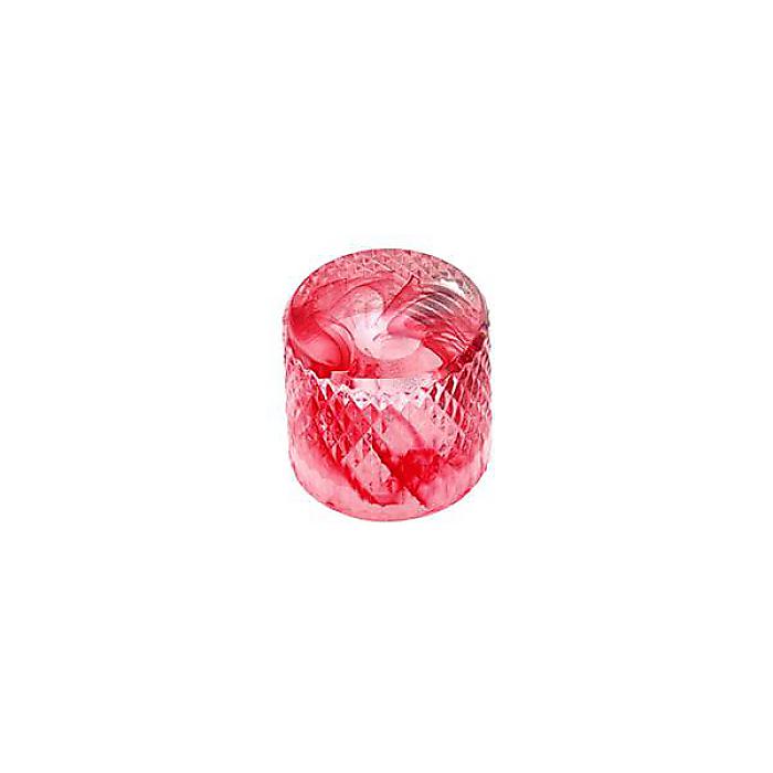 Haramis Musical Hardware ( ハラミスミュージカルハードウェア ) / Haramis Flat Top Barrel, Clear Red Swirl - Single