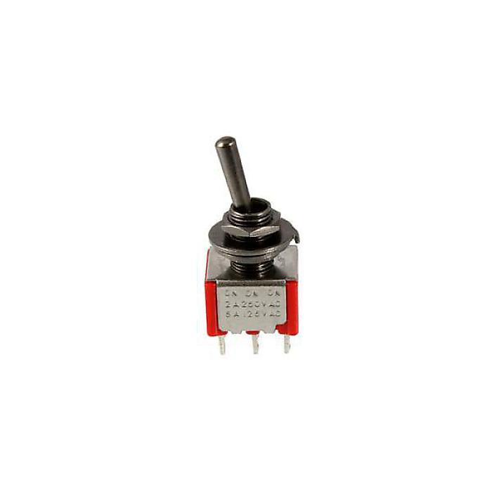 ALLPARTS ( オールパーツ ) / EP-4180-B03 Black On On On Round Bat Mini Switch