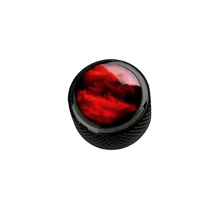QPARTS ( キューパーツ ) / Acrylic Red Pearl on Dome Knob Dark Black