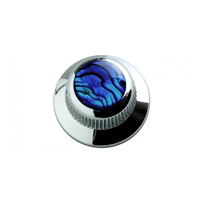QPARTS ( キューパーツ ) / Blue Abalone on UFO Knob Chrome