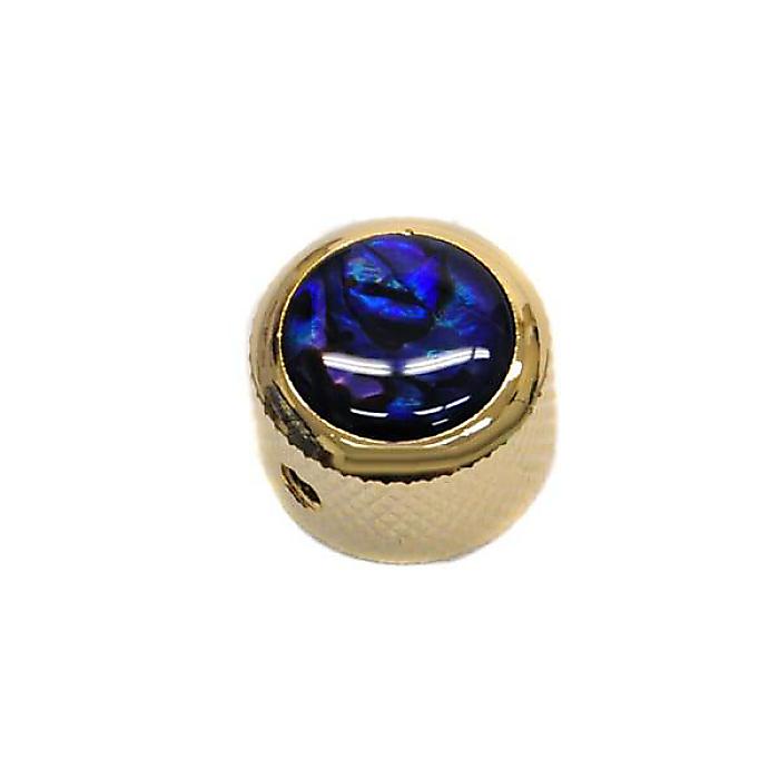 QPARTS ( キューパーツ ) / Purple Abalone on Dome Knob Gold