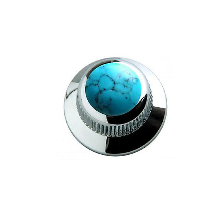 QPARTS ( キューパーツ ) / Turquoise Stone on UFO Knob Chrome