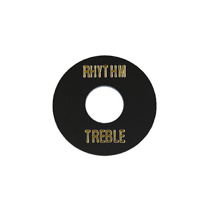 ALLPARTS ( オールパーツ ) / AP-0663-023 Black Plastic Rhythm/Treble Ring