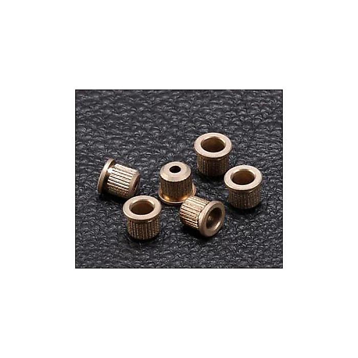 ALLPARTS ( オールパーツ ) / AP-0087-007 Aged Chrome String Ferrules, Set of 6