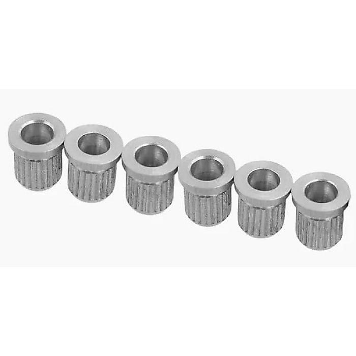 ALLPARTS ( オールパーツ ) / AP-0087-B10 Chrome String Ferrules Bulk Pack of 50.
