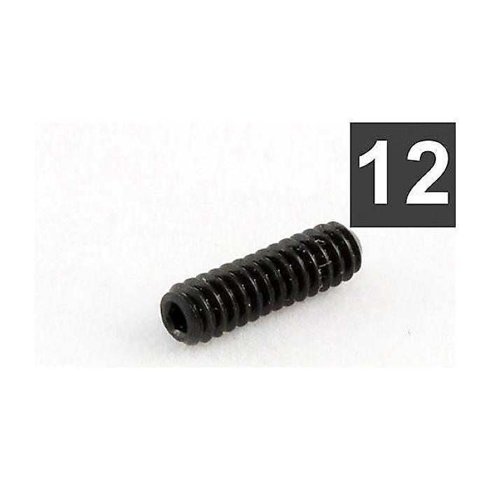ALLPARTS ( オールパーツ ) / GS-0002-003 Pack of 12 Black #4-40 Bridge Height Screws