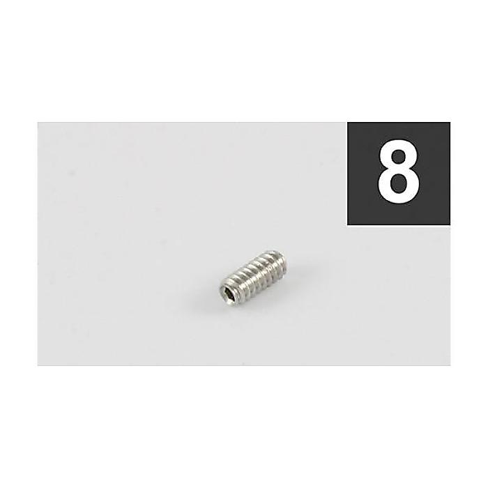 ALLPARTS ( オールパーツ ) / GS-3383-005 Pack of 8 Steel Bridge Height Screws for TL