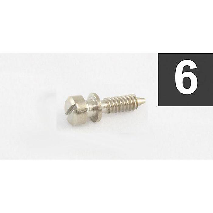 ALLPARTS ( オールパーツ ) / GS-3370-001 Pack of 6 Nickel Intonation Screws