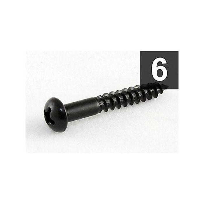 ALLPARTS ( オールパーツ ) / GS-0013-003 Pack of 6 Black Tremolo Mounting Screws