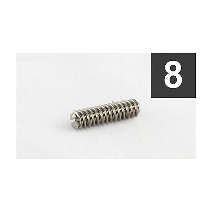 ALLPARTS ( オールパーツ ) / GS-3377-005 Pack of 8 TL and Bass Bridge Height Screws