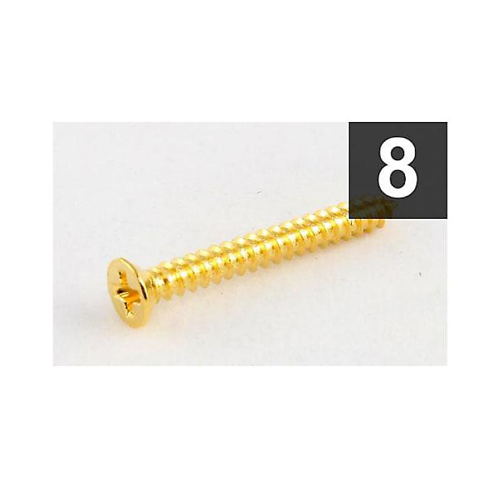 ALLPARTS ( オールパーツ ) / GS-0008-002 Pack of 8 Gold Humbucking Ring Screws