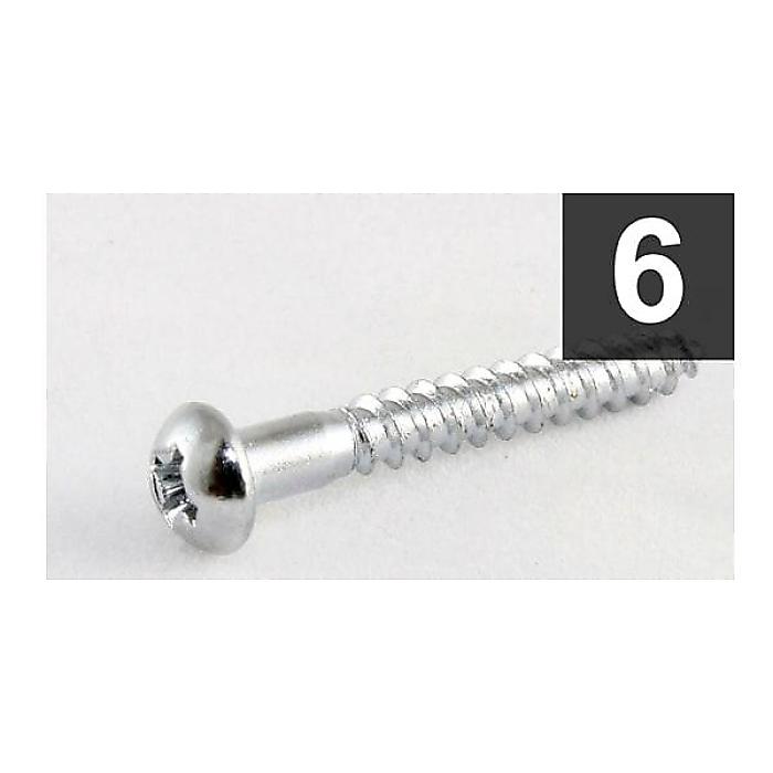 ALLPARTS ( オールパーツ ) / GS-3013-010 Pack of 6 Hardened Steel Tremolo Mounting Screws