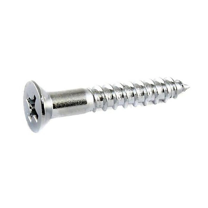 ALLPARTS ( オールパーツ ) / GS-0063-010 Pack of 5 Chrome Bridge Mounting Screws