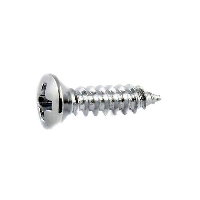 ALLPARTS ( オールパーツ ) / GS-0050-010 Pack of 20 Chrome G Size Pickguard Screws