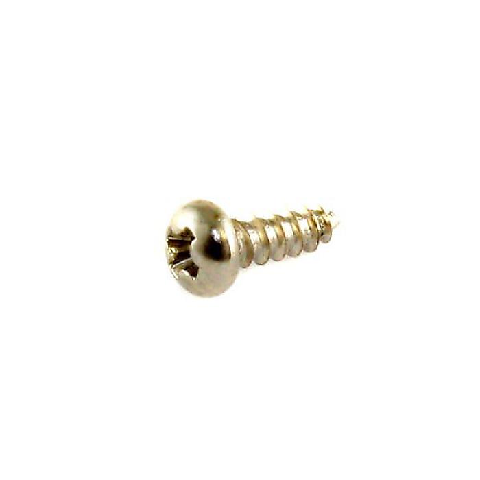 ALLPARTS ( オールパーツ ) / GS-3206-001 Pack of 8 Nickel Truss Rod Cover Screws