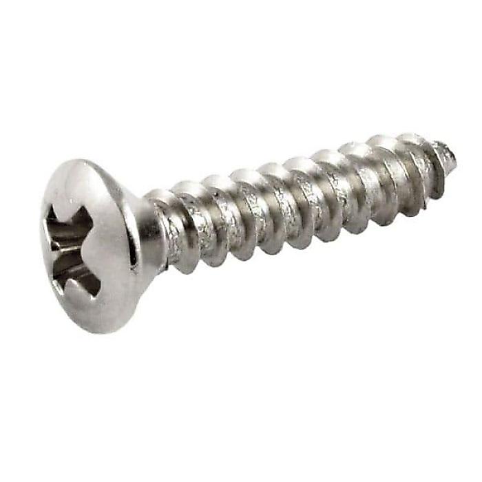 ALLPARTS ( オールパーツ ) / GS-0091-005 Pick guard screws (20) phillips head, Stainless,