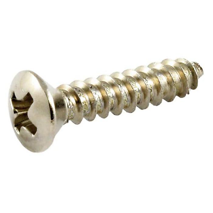 ALLPARTS ( オールパーツ ) / GS-0091-B01 Pick guard screws (100) phillips head, Nickel