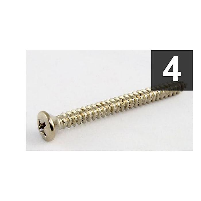 ALLPARTS ( オールパーツ ) / GS-0005-005 Pack of 4 Steel Neckplate Screws