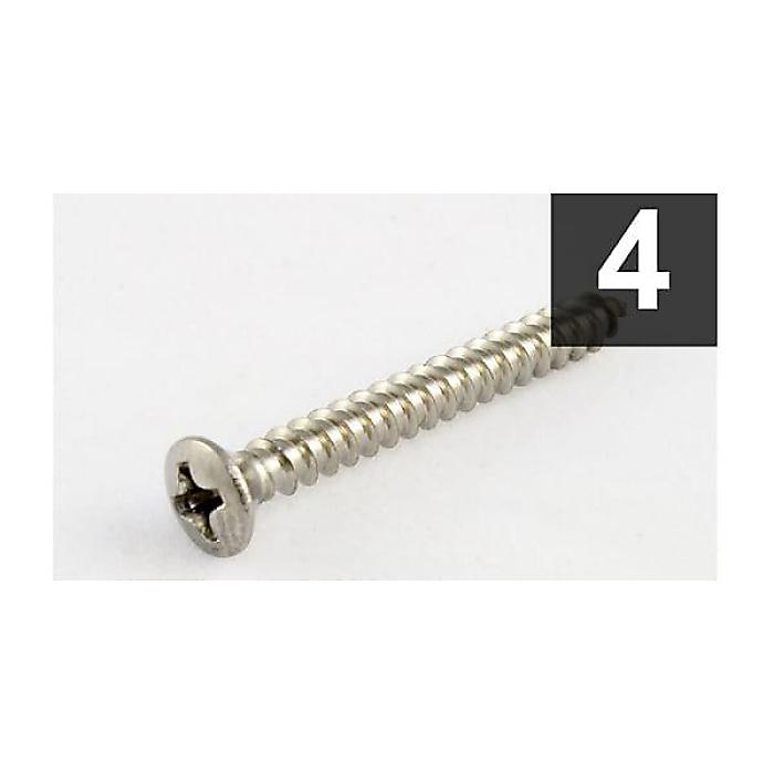 ALLPARTS ( オールパーツ ) / GS-0003-005 Pack of 4 Steel Strap Button Screws