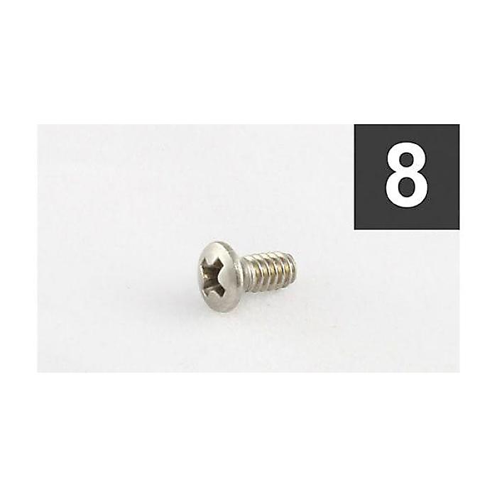 ALLPARTS ( オールパーツ ) / GS-3390-005 Pack of 8 Slide Switch Mounting Screws